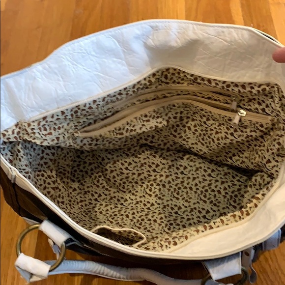 Vintage Black and White Tote Bag - Picture 5 of 7